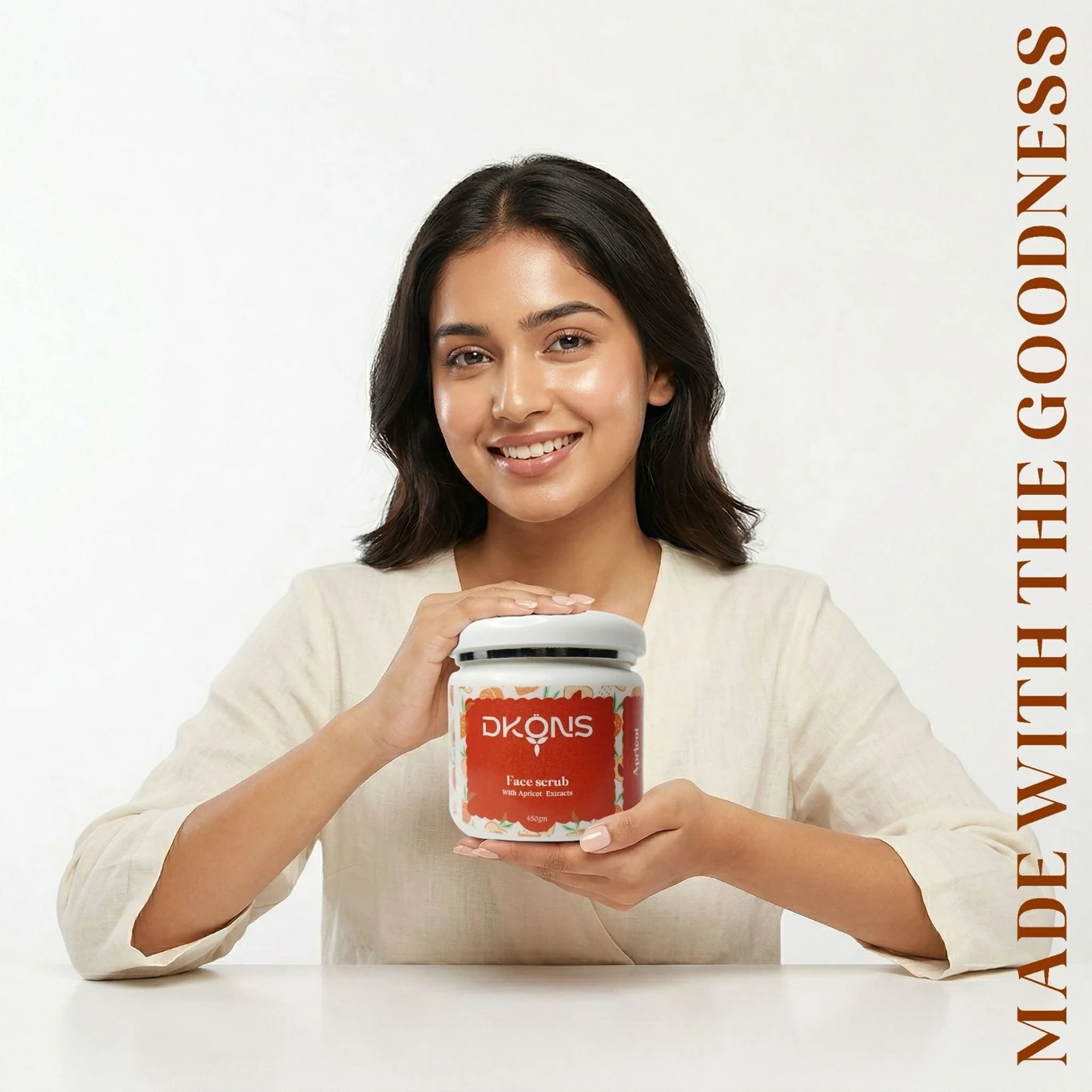 Appricot Face Scrub With Appricot Extract for reduce Acne Scrub - Image 4