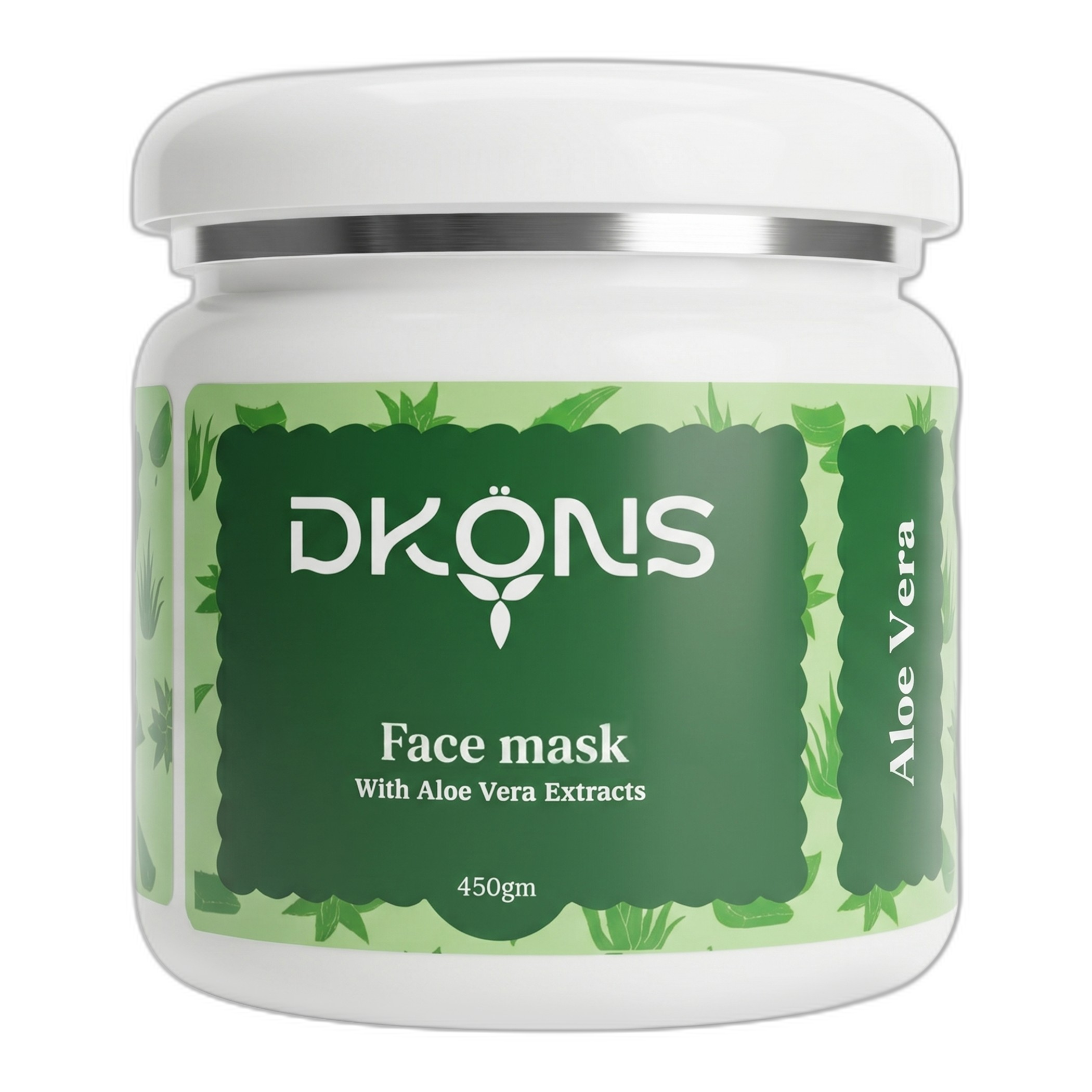 Face mask with Aloevera Extract Helps Deeply Clean Pores and remove Impurities