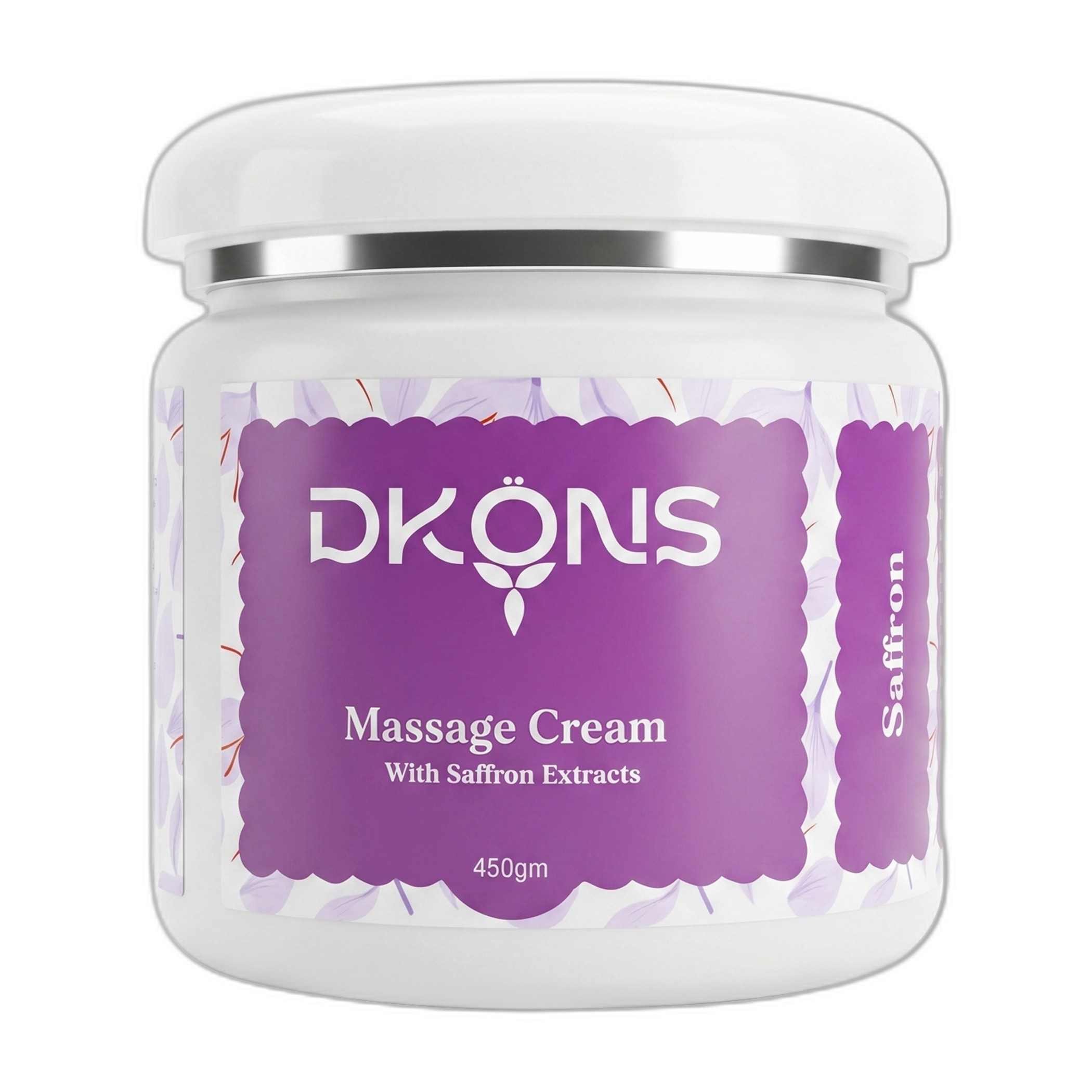 Dkons DKONS Saffron Extracts Massage Cream, Brightening and Hydrating